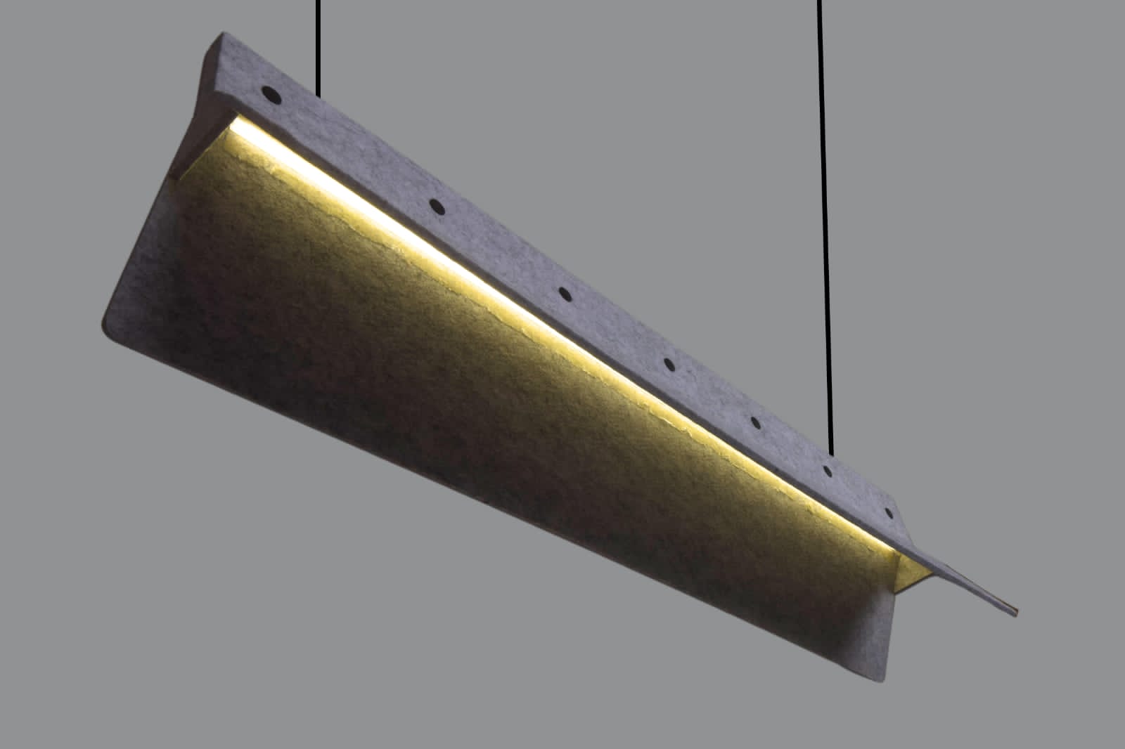 Aaroha linear architectural light fixture